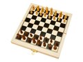 Mugo 3-in-1 houten spellenset - schaken, dammen, backgammon 4
