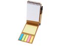 Flipper blok met sticky notes met balpen (zwarte inkt) 4
