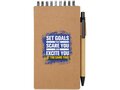 Flipper blok met sticky notes met balpen (zwarte inkt) 1
