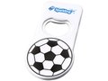 Voetbal flessenopener met magneet 2