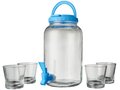 Dispenser set met 4 glazen - 3 Liter 5