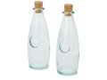 Tweedelige olie en azijnset gerecycled glas - 300 ml