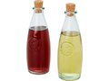 Tweedelige olie en azijnset gerecycled glas - 300 ml 6