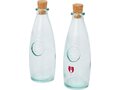 Tweedelige olie en azijnset gerecycled glas - 300 ml 4