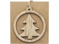 Natall houten kerstboom ornament 3