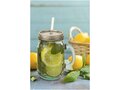 Juggo beker van gerecycled glas met rietje - 550 ml 6