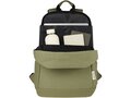 Joey 15,6 inch GRS gerecyclede canvas antidiefstal laptoprugzak 18 l 10