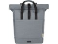 Joey 15 inch GRS gerecyclede canvas rolltop laptoprugzak 15 l 15