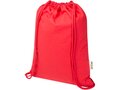Oregon Blend 140 g/m² GRS gerecyclede tas met trekkoord 5 l 5