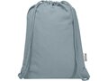 Oregon Blend 140 g/m² GRS gerecyclede tas met trekkoord 5 l 22