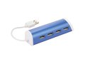 Aluminium 4 poorts USB hub en telefoonstandaard 15