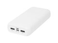 Electro powerbank van 20.000 mAh van gerecycled plastic