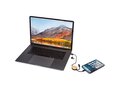 Chechia 5-in-1 30 cm datasynchronisatie- en 27 W snellaadkabel van gerecycled plastic met bamboe 14