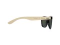 Gespiegelde gepolariseerde zonnebril van rPET & bamboe 1