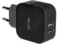 Adapter met 2.4A Turbocharge en 2 usb poorten 1