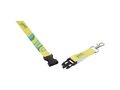 Lanyard met 1 zijde sublimatie voorzien van haak en buckle 8