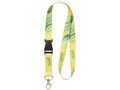 Lanyard met 1 zijde sublimatie voorzien van haak en buckle 5