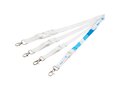 Lanyard met dubbelzijdige sublimatie voorzien van haak en buckle 16