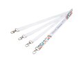 Lanyard met 2 zijden sublimatie voorzien van haak en veiligheidssluiting 16