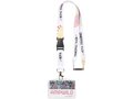 Lanyard met dubbelzijdige sublimatie voorzien van haak, buckle en veiligheidssluiting 1