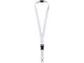 Lanyard met dubbelzijdige sublimatie voorzien van haak, buckle en veiligheidssluiting 21