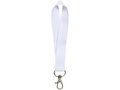 Mini lanyard met 2 zijde sublimatie voorzien van haak 6