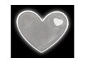 Reflecterende sticker hart voor kleding, pet, fiets of tas 11