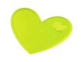 Reflecterende sticker hart voor kleding, pet, fiets of tas 10