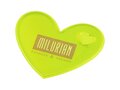 Reflecterende sticker hart voor kleding, pet, fiets of tas 8
