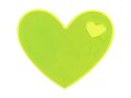 Reflecterende sticker hart voor kleding, pet, fiets of tas 7