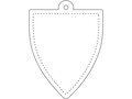 RFX™ reflecterende TPU hanger met badge 2