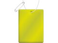 RFX™ grote rechthoekige reflecterende pvc hanger 3