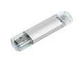 Aluminium On-the-Go (OTG) USB-stick