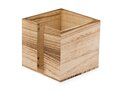 Eco servetten houder van hout 1