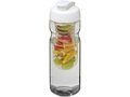 H2O Base sportfles en infuser met flipcapdeksel - 650 ml