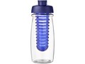 H2O Pulse® 600 ml sportfles en infuser met flipcapdeksel 22