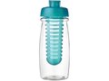 H2O Pulse® 600 ml sportfles en infuser met flipcapdeksel 28