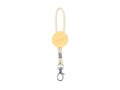 Eco sleutelhanger bamboe 1