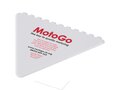 Frosty triangular recycled plastic ice scraper 1