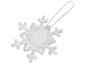 Sneeuwvlok magneet met hanger 1