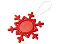 Sneeuwvlok magneet met hanger 4