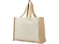 Varai canvas jute boodschappentas 42x32x19cm 1