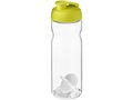 H2O Active Base 650 ml sportfles met shaker bal 20