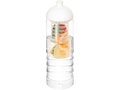 H2O Treble drinkfles met infuser en koepeldeksel - 750 ml