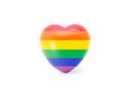 Antistress hartje regenboog