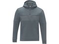 Sayan anorak heren sweater met halve rits en capuchon 12