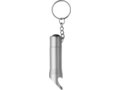 Aluminium sleutelhanger met zaklamp en flesopener 3