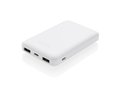 Draadloos opladen zakformaat powerbank - 5.000 mAh