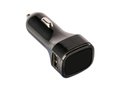 Intelligente USB car charger Black