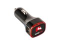 Intelligente USB car charger Black 11